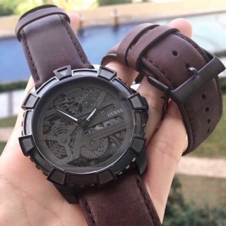 สุดหล่อ รุ่นขายดี 🤩😎ใครรออยู่ GUESS Mens Dynamic Dial Brown Leather Watch