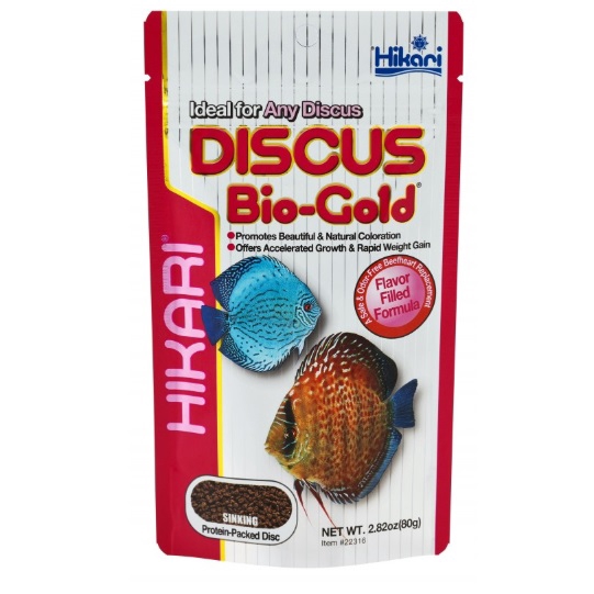 Hikari Discus Bio-Gold 80g อาหารปลา Discus