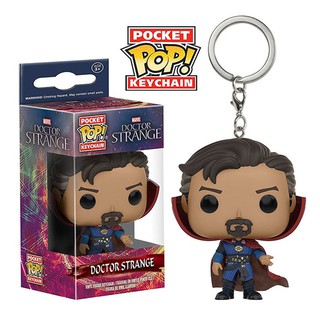 funko pop 2 marvel doctor strange พวงกุญแจโมเดลตุ๊กตาของเล่นสําหรับเด็ก