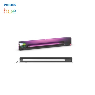 Philips Hue White &amp; Color Amarant Linear Outdoor Light,Outdoor Wall Washer, LowVolt Plug &amp; Play system 1400 lumen, Black