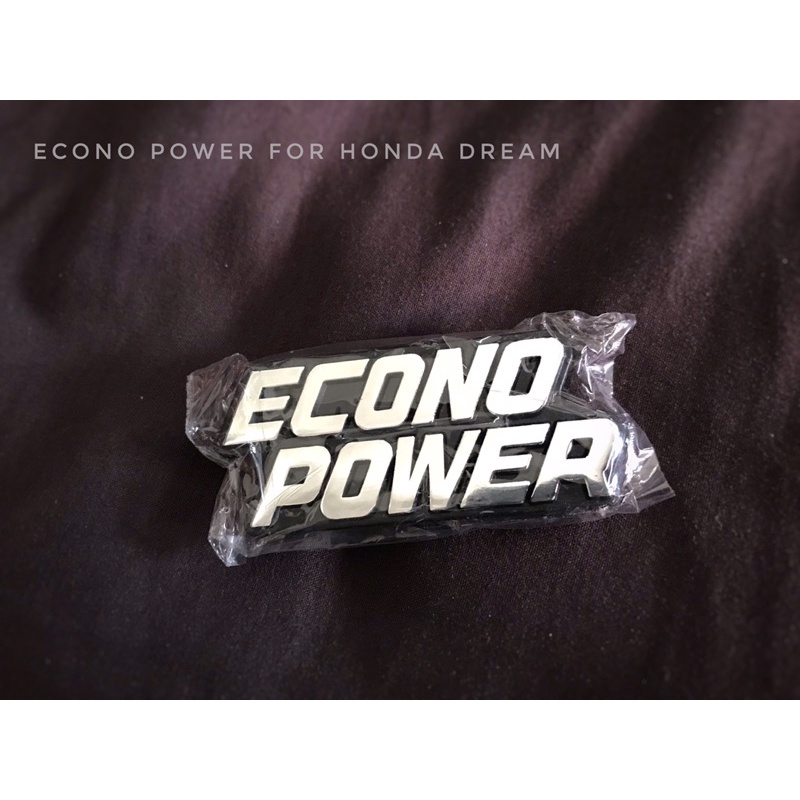 โลโก้ ECONO POWER งานคัดเกรด ติดรถ Honda dream