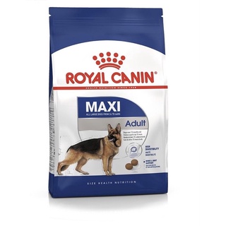 Royal canin Maxi Adult อาหารสุนัขโต ขนาดใหญ่ อายุ 15 เดือน–5 ปี 15 กิโลกรัม