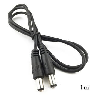 zzoneDC Power Plug 5.5x 2.1mm Male To 5.5 x 2.1mm Male CCTV Adapter Cable