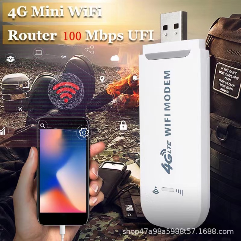 จัดส่งภายใน 24 ชั่วโมง pocket wifi 4G LTE WIFI แบบพกพา Plug Play โมเด็ม ...