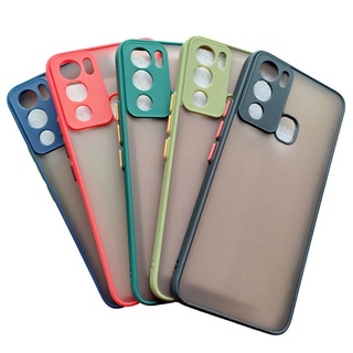 [ส่งจากประเทศไทย] ขอบสีผิวด้าน Case Infinix Hot 12 / 12i / 12Play เคสกันกระแทก ขอบนิ่มหลังแข็ง เคสมือถือ