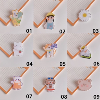 Korea Ig เข็มกลัดลายการ์ตูนกระต่ายน่ารักสําหรับผู้หญิง