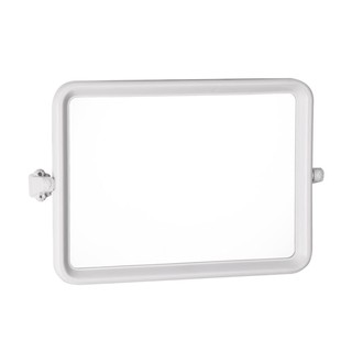 Plastic mirror MIRROR 1EA BATH TIME 1402BT Bathroom mirror toilet กระจกพลาสติก กระจกพลาสติก 1 ชิ้น 1402BT เหลี่ยม กระจกห