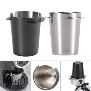 ถ้วยโดสกาแฟ สแตนเลส 304 Dosing cup รองผงกาแฟ จากเรื่องบด สำหรับด้ามชง 51/58mm[MANCAFE]
