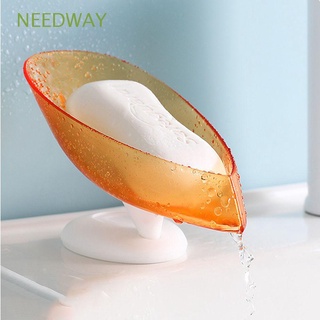 Needway กล่องพลาสติกสําหรับวางสบู่ในห้องน้ําห้องครัวหลากสี