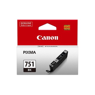 ตลับหมึกอิงค์เจ็ท Canon Black #CLI-751BK