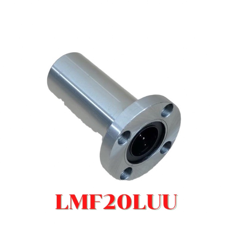 LMF20LUU 20x32x80mm Round Flange Long Linear Ball Bearing