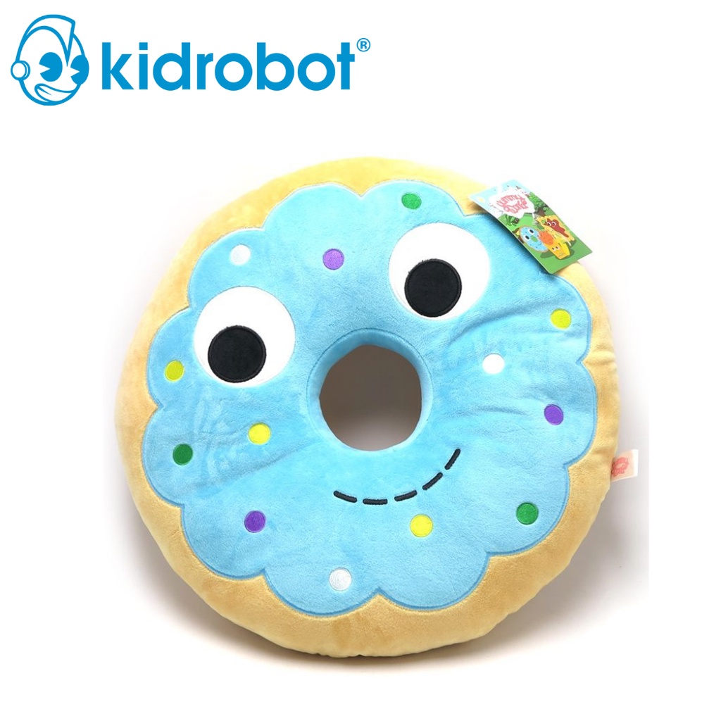KIDROBOT Yummy World Yummy Blue Donut Large Plush