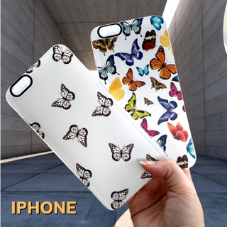 เคสซิลิโคนใช้สำหรับIP สกรีนลายผีเสื้อ ครบรุ่น #1009