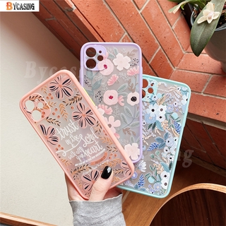 เคสโทรศัพท์ ลายดอกไม้ กันกระแทก สําหรับ Huawei Y7A Y6P Y7P Y6 Pro 2019 Nova 7Se 7i 5T 3i 2i Y9S Huawei Y9 2019 Y9 Prime P30 Lite