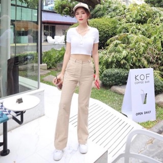 กางเกงClassy Pants เอวสูง