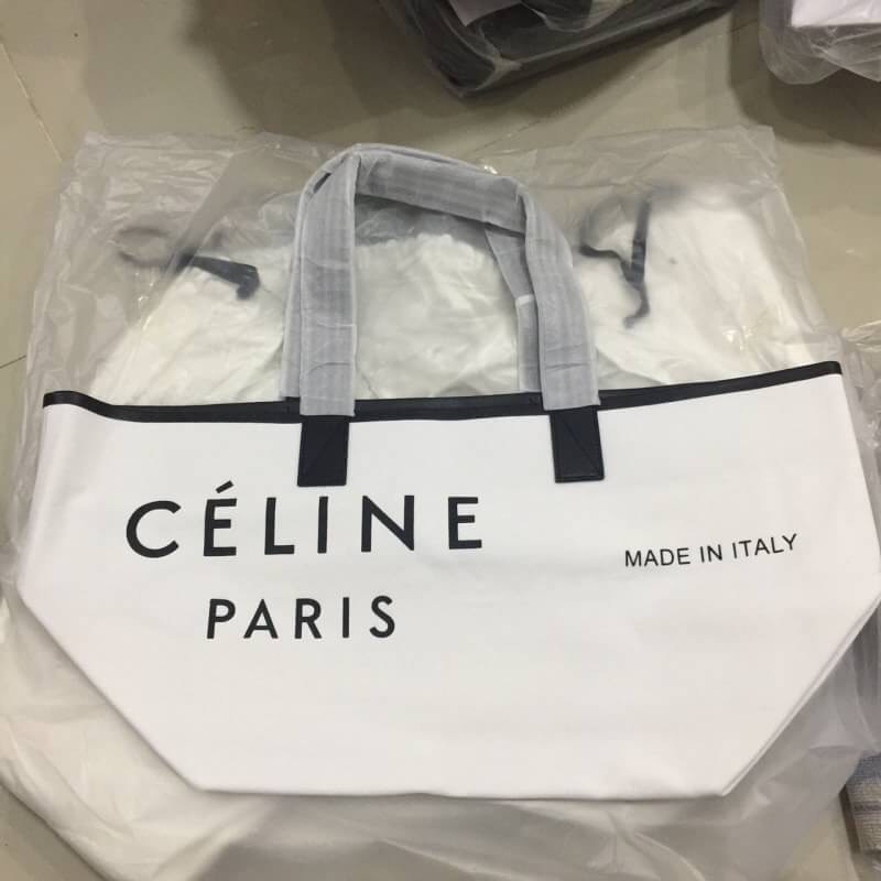 celine canvas tote 2018