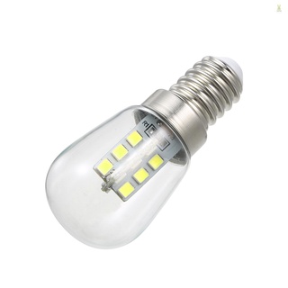 Flt AC220V LED ตู้เย็น ขนาดเล็ก โคมไฟตู้เย็น E14 ฐานหลอดไฟซ็อกเก็ต SMD2835