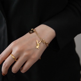 สร้อยข้อมือแฟชั้น18k รูปกระต่าย