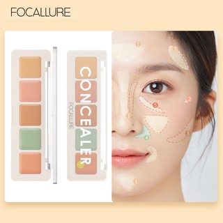 Focallure คอนซีลเลอร์พาเลทกันน้ําติดทนนาน