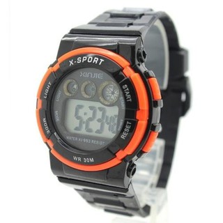 X Sport Watch นาฬิกาผู้หญิงและเด็ก สายยาง ระบบ Digital XS-B02