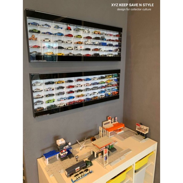 ตู้อะคริลิ​ค​โชว์รถสเกล​1:64+ไฟLED (50ช่อง) - รูปที่ 6