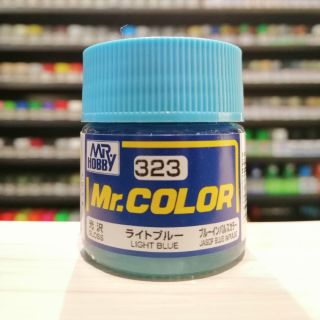 สี Mr.COLOR no.323  LIGHT BLUE @ INTOYS​ KORAT​