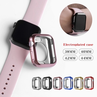 tpu นุ่ม ฝาครอบ apple watch case cover ฝาครอบเคส 38 มม. 42 มม. 40 มม. 44 มม. iwatch Series SE 6 5 4 3 2 1 กรอบป้องกัน