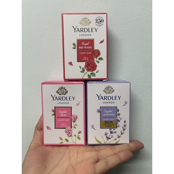 YARDLEY LONDON LUXURY SOAP 100 G. สบู่ยาร์ดเลย์ กลิ่นผู้ดีอังกฤษ ลักซู ...