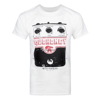 คอลูกเรือเสื้อยืด ผ้าฝ้าย พิมพ์ลาย Mudhoney Electro Harmonix GMpnho80ENmlgn24 สําหรับผู้ชายS-5XL