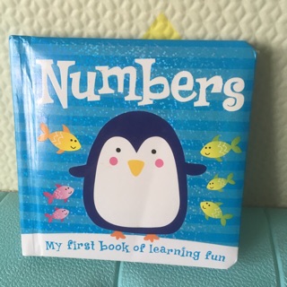 NUMBERS My first book of learning fun (ปกนวม)