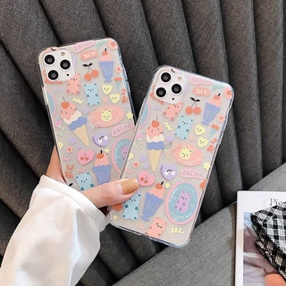 -พร้อมส่งในไทย-เคสซิลิโคน สกรีนลายการ์ตูนTPU นิ่ม ใช้สำหรับIPทุกรุ่น #304