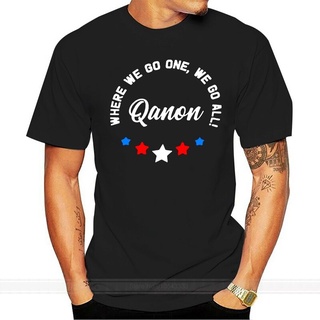 เสื้อยืด ผ้าฝ้าย 100% คอกลม พิมพ์ลาย Qanon แฟชั่นฤดูร้อน สําหรับผู้ชายS-5XL