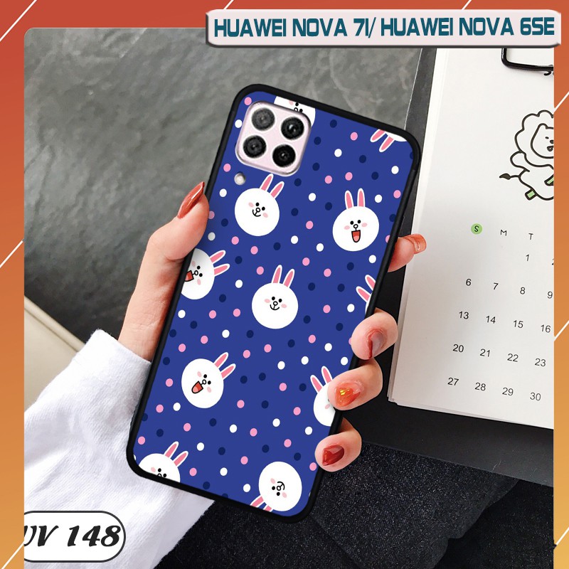 เคส Huawei Nova 7i/ Nova 6SE ด้านหลังด้านและขอบยืดหยุ่น