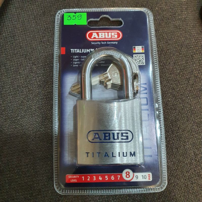 Titalium ABUS 80TI/50 ล็อค