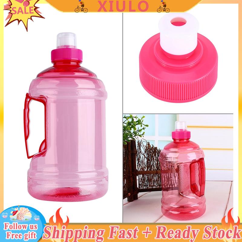 ❀XIULOREADY❀1L BPA Free Drink Water Bottle Cap Kettle PET Sport Picnic Red