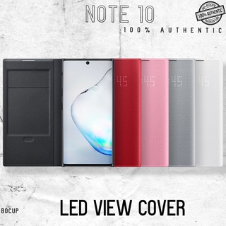 Note 10 ธรรมดา LED View Cover Samsung Galaxy Case เคส ของแท้ 100%