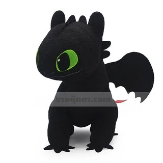 ตุ๊กตา เขี้ยวกุด (ขนาด 8,12,15,20 นิ้ว) ลิขสิทธิ์แท้ / ตุ๊กตา Toothless เพลิงนิล How to train your dragon