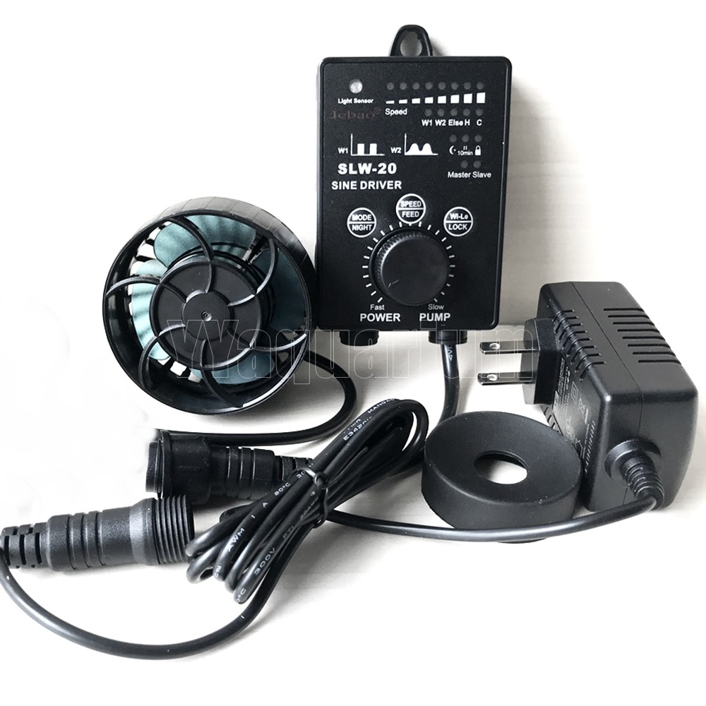 Jebao WIFI Marine Pump Aquarium SLW10 SLW20 SLW30 SLW10M SLW20M SLW30M SINE WAVE Flow Wavemaker Supe