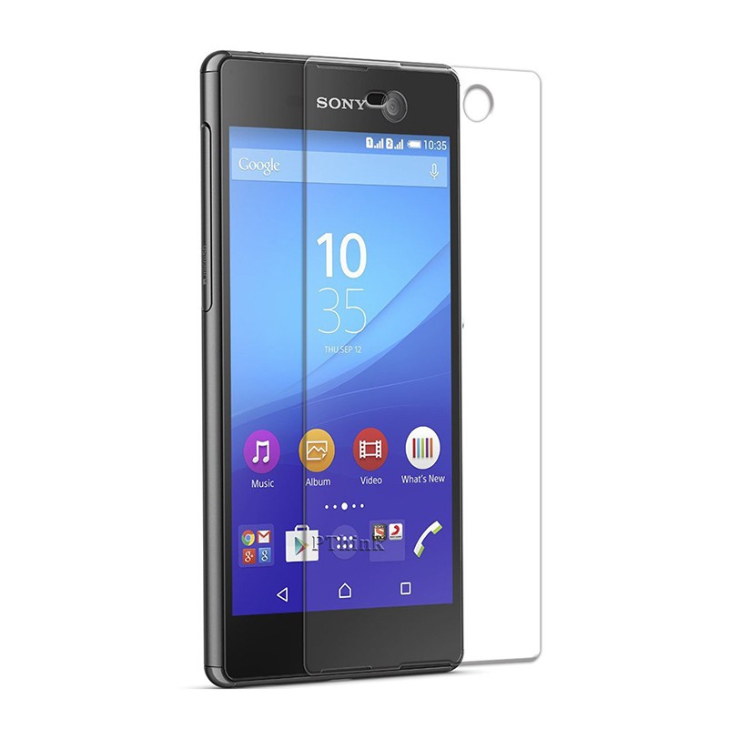 ฟิล์มกระจก นิรภัย โซนี่ เอ็กซ์พีเรีย เอ็ม5 ไม่เต็มจอ Tempered Glass Screen For Sony Xperia M5 (5.0")