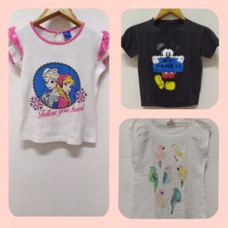 ส่งต่อเสื้อยืดเด็ก 3-6ขวบ