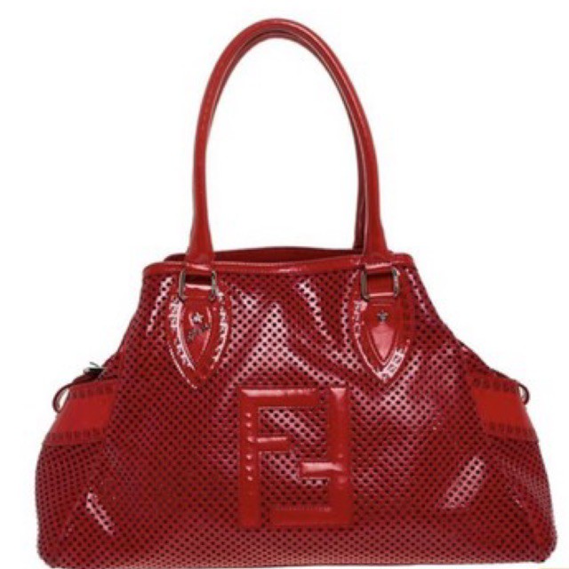 Fendi leather bag แท้ 💯