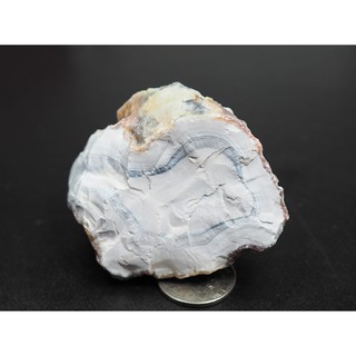 ก้อนคาลซิโดนีอะเกต (Chalcedony)  430 กะรัต  (RU071)