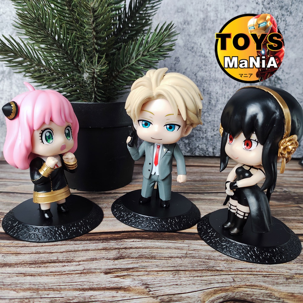 สินค้าพร้อมส่ง โมเดล อาเนีย สนธยา ยอร์ spy x family สูง 8-10 เซนติเมตร มี 2 ชุดให้สะสม