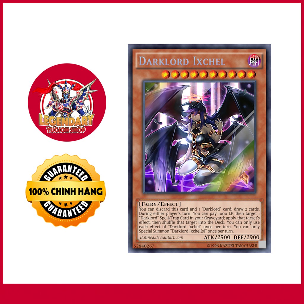 [การ์ด Yugioh ดั้งเดิม] Darklord Ixchel