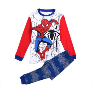 ชุดนอนลาย Spider Man สำหรับเด็ก