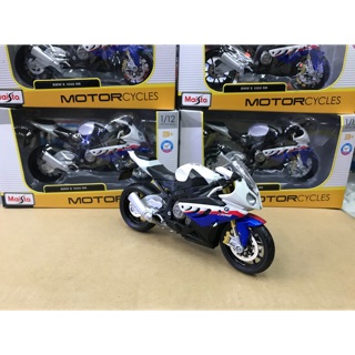 โมเดล BMW S1000RR  1:12 เป็นโมเดลมอตอร์ไซค์ สำหรับตั้งโชว์ในบ้าน