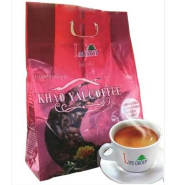 กาแฟเขาใหญ่ หรือ เขาใหญ่คอฟฟี่ กาแฟเพื่อสุภาพสตรี(​ถุงใหญ่50ซอง) ราคา ถูกที่สุด ดีลบีเคเค แกลเลอรีภาพที่ 2