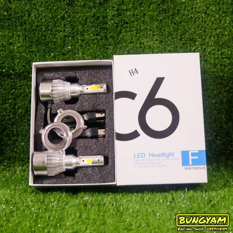 หลอดไฟหน้า/ไฟตัดหมอก รถยนต์ LED รุ่น C6F