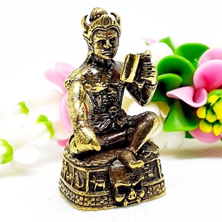 พญายมราช พญายม หลวงปู่หงษ์ ฐาน 12 ราศี ปางประทับนั่งไต่สวนคดี บูชาแล้วจะมีชัยชนะเหนือศัตรู ถ้าติดคดีความต่างๆก็จะชนะ