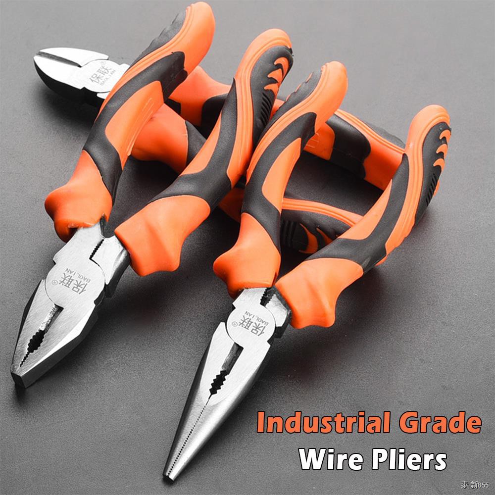6''7''8''9''Multifunctional Universal Pliers Diagonal Needle Nose Pliers Hardware hand Tools